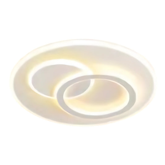 LED -csillár Nolux Luminosa távirányítóval, 120W, 3 kör, hideg/forró/semleges fény, instabil, fehér